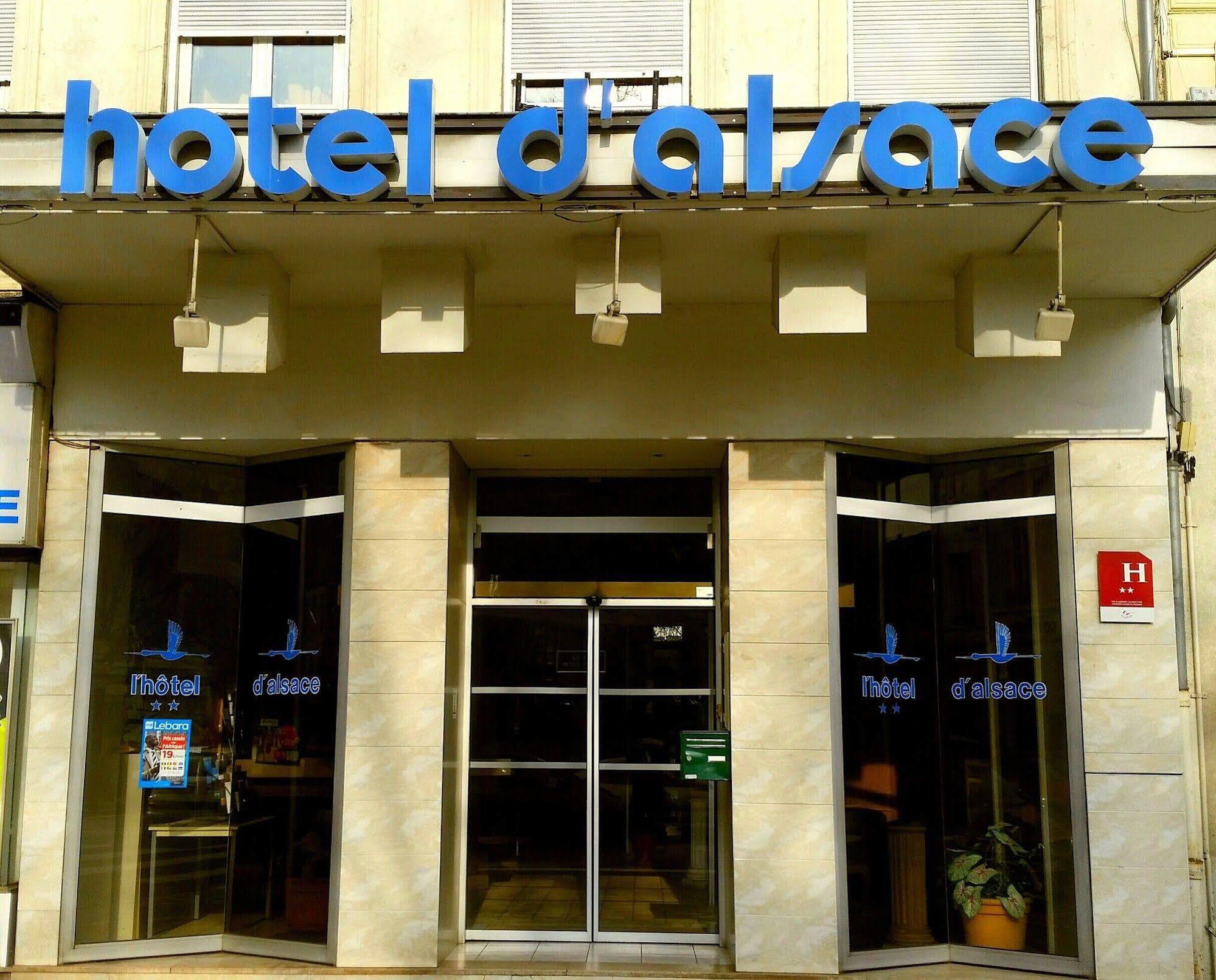 Hotel D'Alsace วีเลอร์บาน ภายนอก รูปภาพ